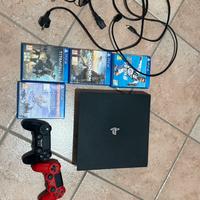 Playstation 4 slim + videogiochi