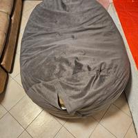 Pouf sfoderabile. Poltrona a sacco Charlie & Finn 