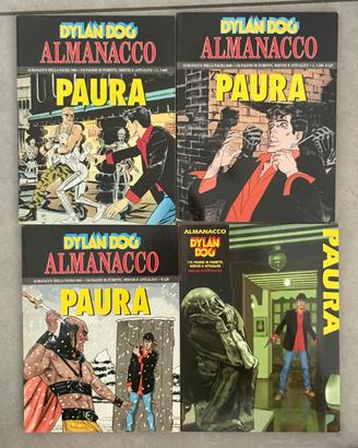 Dylan dog almanacco della paura 4 volumi