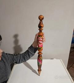 Grande Matitone vintage - Scultura iin legno 