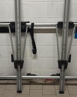 Barre portatutto e due porta bici