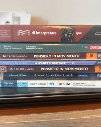 Libri scolastici terza superiore