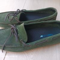 Mocassini da uomo Frau verde smeraldo nr 41