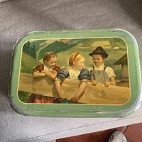 Scatola di latta Curtolo Carmelo torrone caramelle