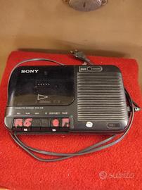Registratore/lettore cassette portatile Sony '80