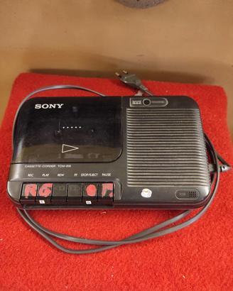 Registratore/lettore cassette portatile Sony '80