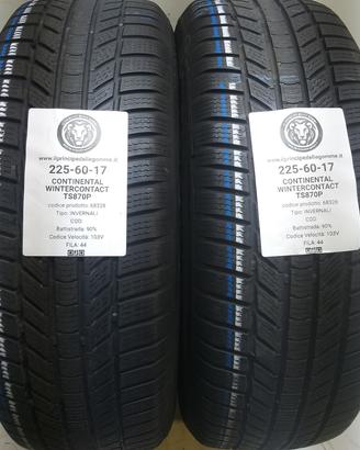 2 GOMME 225 60 17 CONTINENTAL A68328