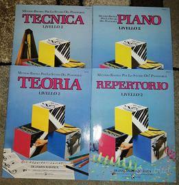 Libri pianoforte metodo Bastien