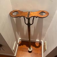 Antico bastone da passeggio con seduta