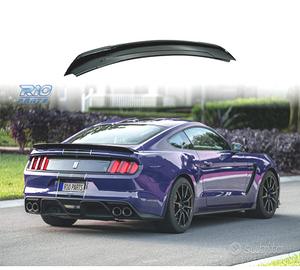 SPOILER FORD MUSTANG 15-23 LOOK GT350 NERO LUCIDO
