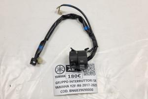 PULSANTIERA DEVIO LUCI SINISTRO YAMAHA YZF R6 2017