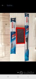 Filtro aria sportivo bmc e spazzole tergicristallo