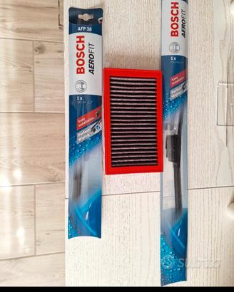 Filtro aria sportivo bmc e spazzole tergicristallo