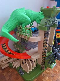 Pista Garage dinosauri 