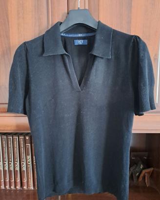 Maglietta donna in cotone compatto tg.46
