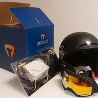 Casco sci Briko + Maschera Wedze