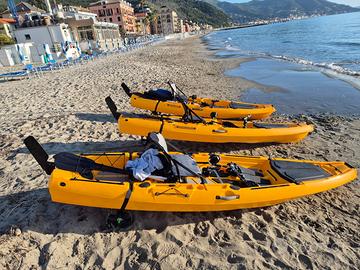 Kayak a pedali e canoa