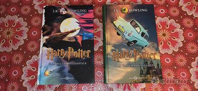 Libri Harry Potter 1 e 2