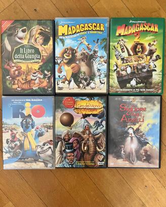 Lotto 6 DVD Film Animazione e Grandi Classici (Mad