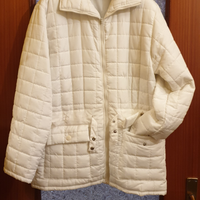 Piumino donna leggero bianco Nuovo tg. L