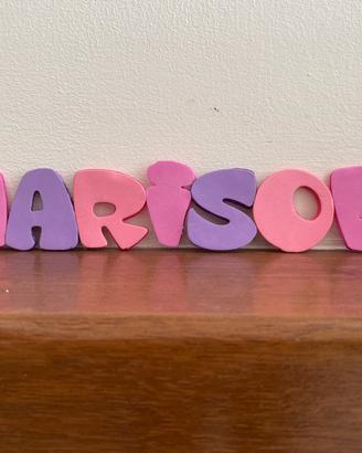 Scritta personalizzata