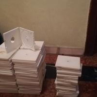 100+20 Custodie Bianche DVD-BRD per distributori V