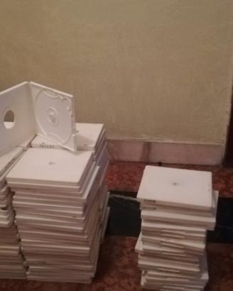 100+20 Custodie Bianche DVD-BRD per distributori V