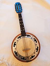 Banjo raro strumento antico