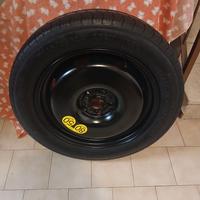 Vw tiguan ruotino originale con attrezzi