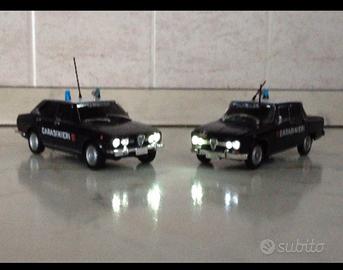 Modellini 1/43 carabinieri con luci