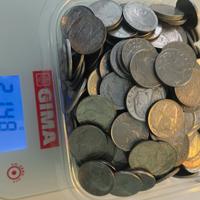 oltre 2 kg monete da 20 cent impero vitt. em. 3 