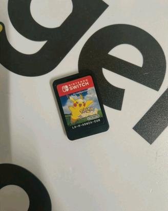 Pokémon let's go Pikachu Nintendo switch 