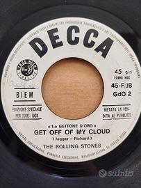Rolling Stones Get Off My Cloud Ed. Jukebox RARO