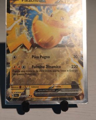 Carte Pokèmon Picachu ex