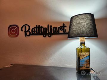 Lampada bottiglia Vecchio Amaro del Capo