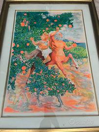 aligi sassu litografia