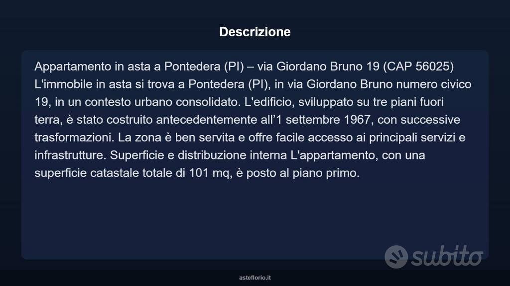 Appartamento – Pontedera, Bellaria, Romito - Vista 3