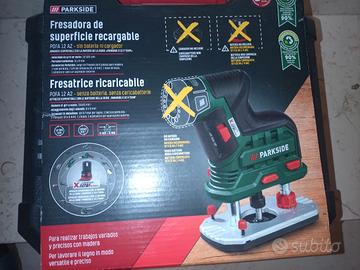 Fresatrice verticale parkside a batteria 12 