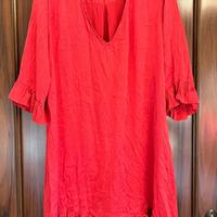 Vestito donna colore rosso