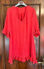 Vestito donna colore rosso