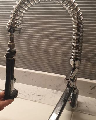 Miscelatore cucina - doccetta estraibile a molla