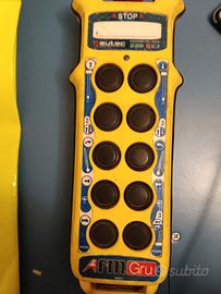 radiocomando autec per gru edile funzionante 