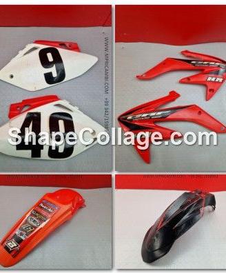 KIT PLASTICHE HONDA CRF 450 2005 2006 CRE 2007 200