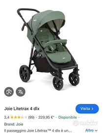 Passeggino joie litetrax 4