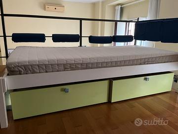 Letto singolo Vibel con materasso Ikea