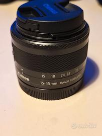Obbiettivo Canon EF-M 15-45mm IS STM