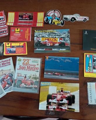 gadget vecchi della Ferrari
