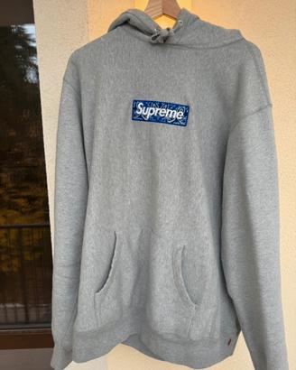 Supreme Bandana Box Logo - Grigio Mélange