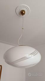 Lampadario  vetri di Murano anni 80