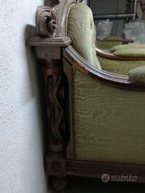 Completo divano + 2 poltrone vintage